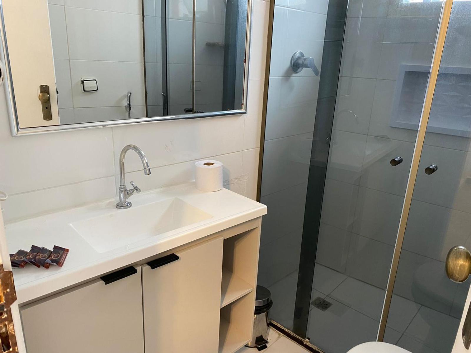 Aparthotel Atlantico Flat Gonzaga Santos  Exteriér fotografie